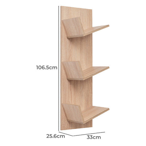 LONDON DISPLAY SHELF - NATURAL OAK