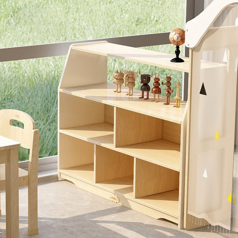 Jooyes Goteborg 5 Cubby Storage Cabinet - H76cm