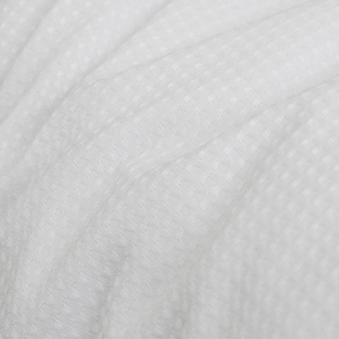 Ardor Florence Waffle White Quilt Cover Set King