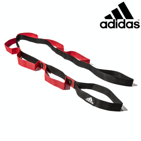 2pc Set Adidas Stretch Assist Band Looped + Yoga Strap 2.5m Long Adjustable Belt