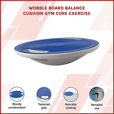 Wobble Board Balance Cushion Gym Core Exercise