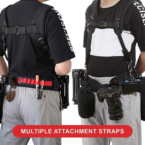 Electronics Accessories Bundle Waistband Shoulders Strap Kit SLR/DSLR Cameras