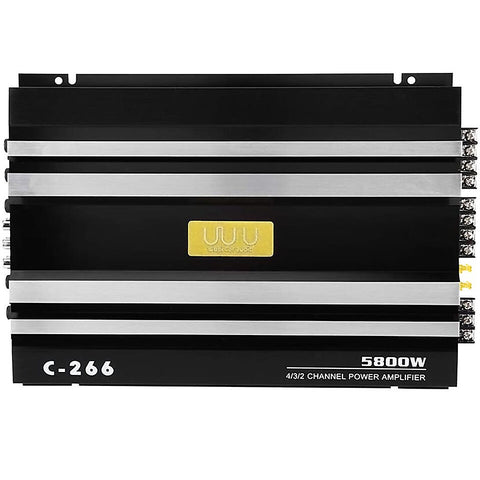 5800W Watt 4 Channel Car Truck Amplifier Stereo Audio Speaker Amp System Device