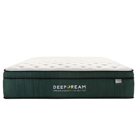 Green Tea Cool Gel Memory Foam Mattress 36cm 5 Zone King Single