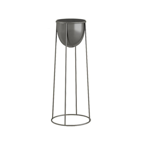 50CM Round Wire Metal Black Pot Holder Rack