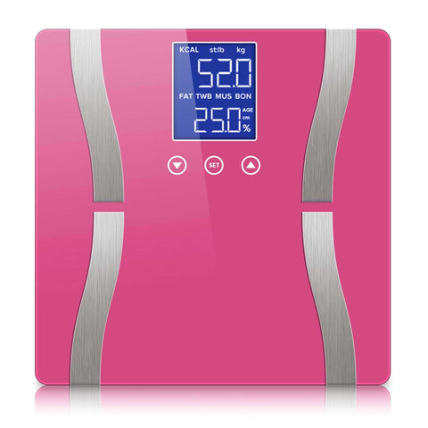 Digital Body Fat Scale Pink