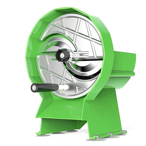 Commercial Manual Vegetable Fruit Slicer Green