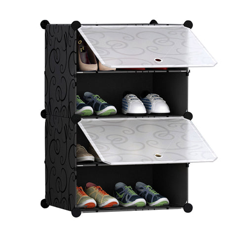 4 Tier Shoe Rack Organizer