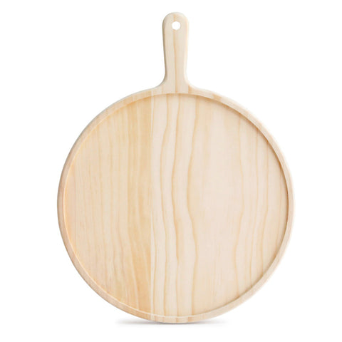 10 inch Round Premium Wooden Board Paddle