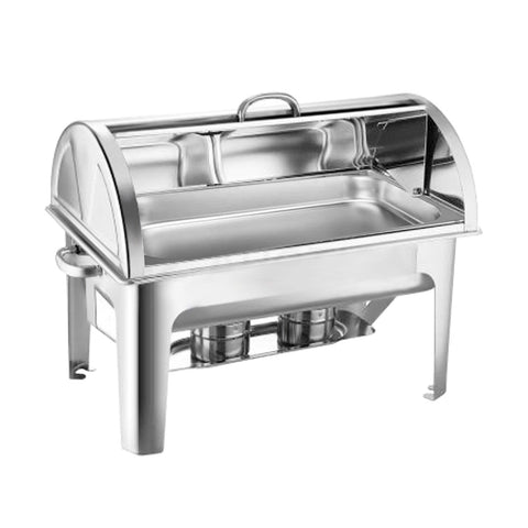 9L Stainless Steel Full Size Roll Top Chafing Dish