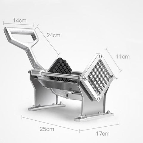 Commercial Potato Cutter Stainless Steel 3 Blades