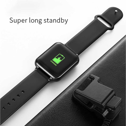 Waterproof Smart Watch Tracker Black