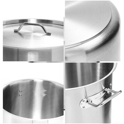 50cm Stockpot Lid Stainless Steel