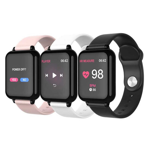 Waterproof Smart Watch Tracker Black