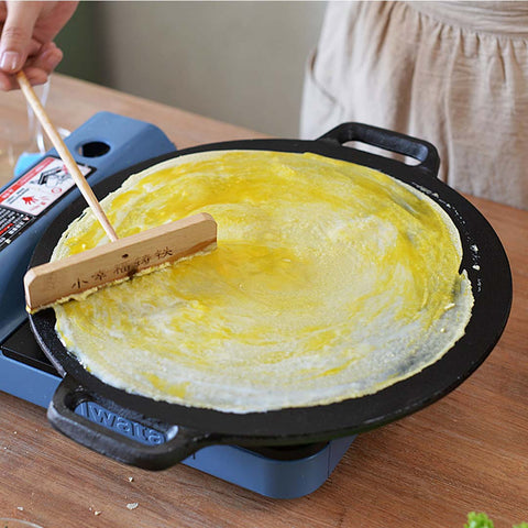 37cm Cast Iron Induction Crepes Pan Bakeware