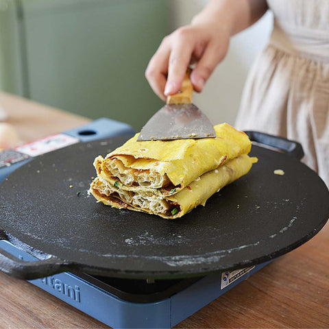 37cm Cast Iron Crepes Pan Bakeware