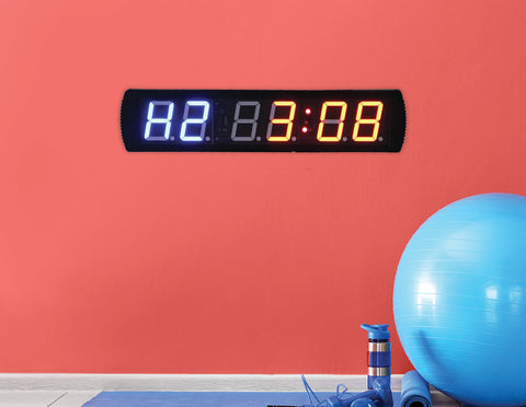 6 Digit Digital Timer Interval Fitness Clock