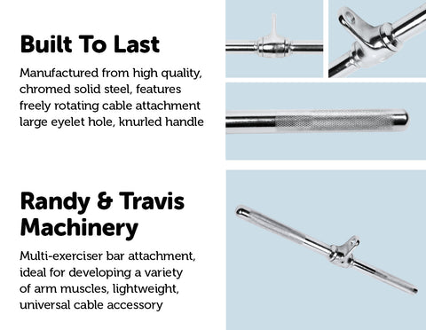 Revolving Straight Bar Cable Attachment