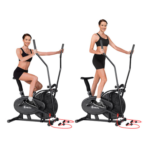 Everfit 4in1 Elliptical Cross Trainer Exercise Bike Bicycle Home Gym Fitness Machine Running Walking