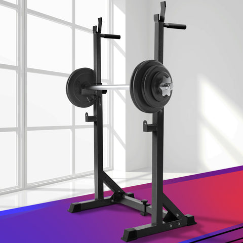 Everfit Squat Rack Pair Barbell Stand