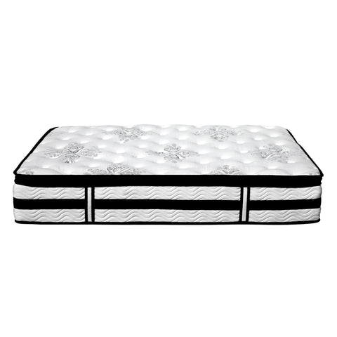 Giselle Bedding Algarve Euro Top Pocket Spring Mattress 34cm Thick King