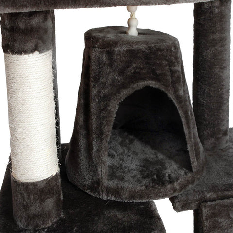 i.Pet Cat Tree 193cm Trees Scratching Post Scratcher Tower Condo House Furniture Wood