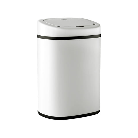 Devanti 82L Motion Sensor Bin Rubbish Waste Automatic Trash Can Kitchen White