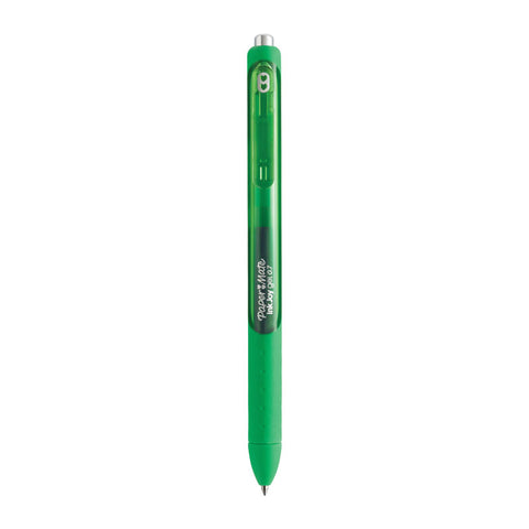 PAPER MATE Inkjoy RT Gel Pen Green Box of 12