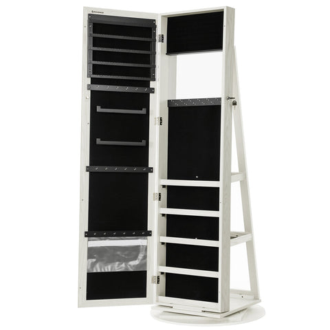 Full Length Mirror Jewelry Cabinet