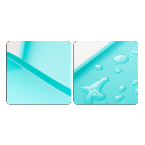 Silicone waterproof mat - blue radiance