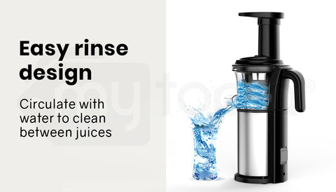 EUROCHEF Cold Press Slow Juicer Machine Fruit Electric Juice Maker Vegetable Extractor Squeezer