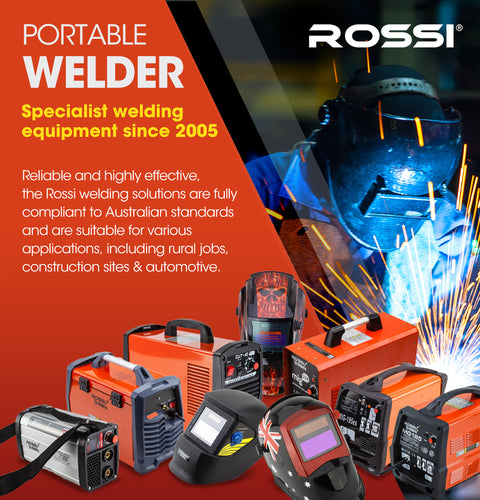 ROSSI 140 Amp 3in1 Multi-process Plasma Cutter GTAW Stick Gas Tungsten Arc Portable Inverter TIG Welder