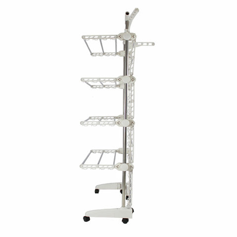 GOMINIMO Laundry Drying Rack 4 Tier (White) GO-LDR-101-JL