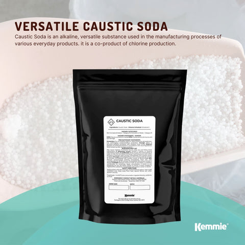 5Kg Caustic Soda Pearls Food Grade Sodium Hydroxide Lye NaOH Soap Making Beads