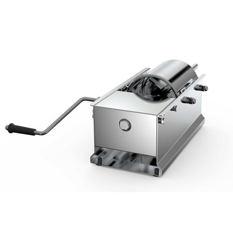 5L Manual Horizontal Sausage Filler - Stainless Stuffer Meat Press Machine