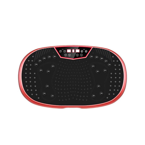 Red Mini Vibration Platform Magnet Therapy Vibrating Machine Exercise Plate