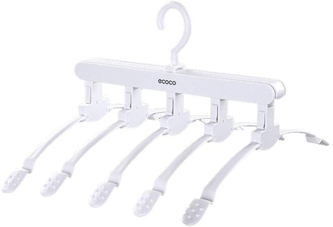 Magic Hanger Space Saving Multifunctional Clothes Coat Hanger Dryer Laundry Drying Rack Airer Clothes Horse White