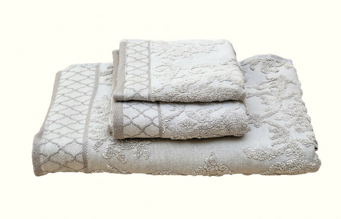 Moroccan Jacquard Organic Terry Towels 6 pc Set