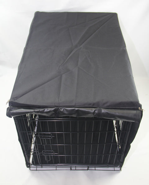 YES4PETS 42' Portable Foldable Dog Cat Rabbit Collapsible Crate Pet Rabbit Cage with Cover