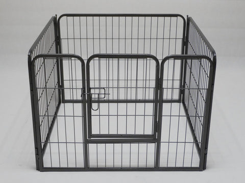 YES4PETS 4 Panel 80 cm Heavy Duty Pet Dog Puppy Cat Rabbit Exercise Playpen Fence Extension