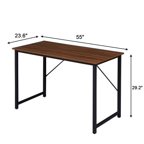 Computer Desk, Sturdy Home Office Desk for Laptop, Modern Simple Style Writing Table, Multipurpose Workstation