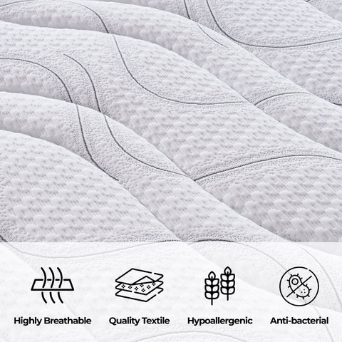 EasyDreamer Orthopaedic Euro Top Pocket Spring Single Mattress