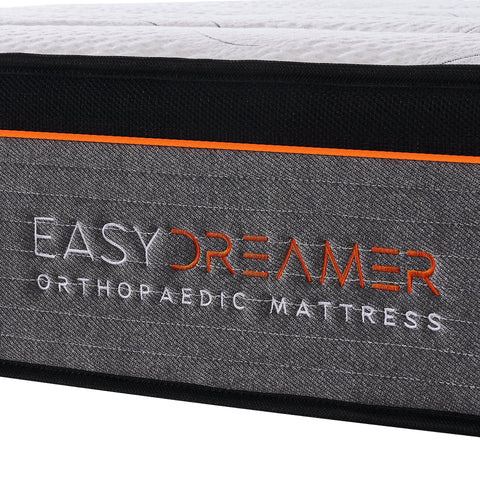 EasyDreamer Orthopaedic Euro Top Pocket Spring Single Mattress