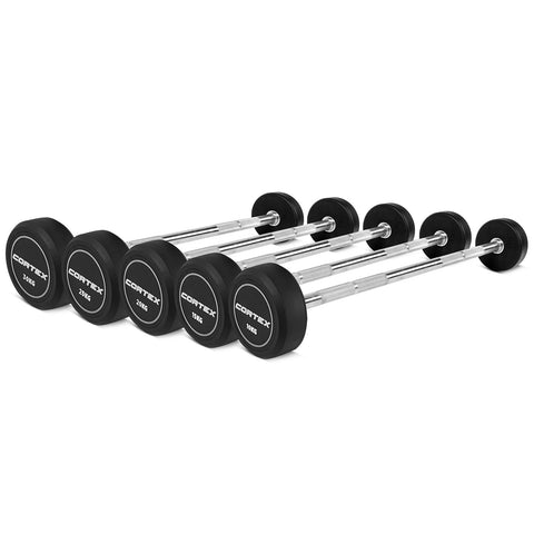 CORTEX 100kg ALPHA Series Fixed Barbell Weight Set