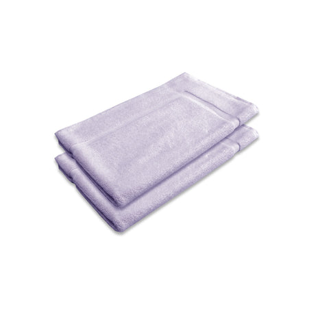 900GSM Set of 2 Cotton Bath Mat Lavender