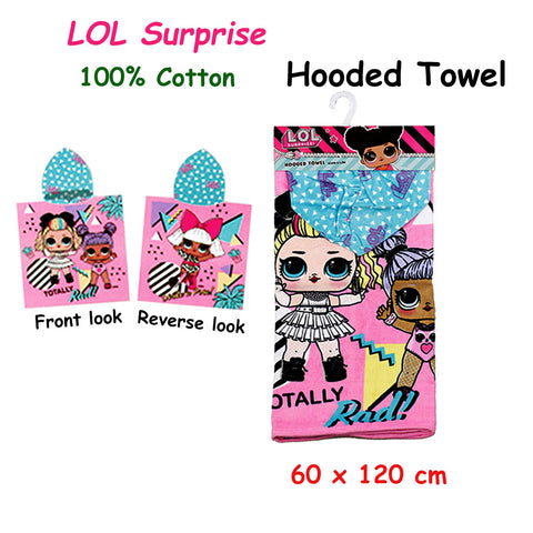 Caprice LOL Surprise Cotton Hooded Licensed Towel 60 x 120 cm