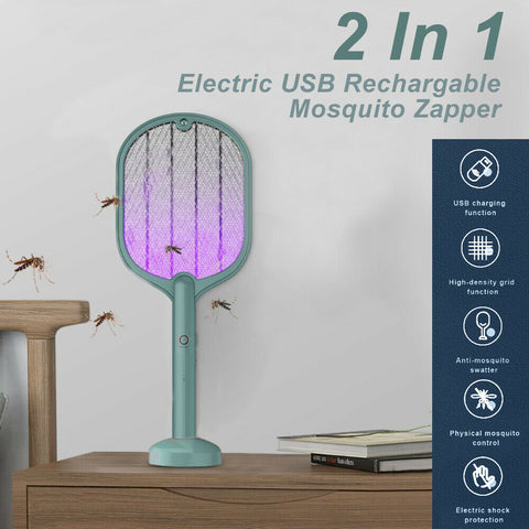 JY Thunder 2In1 Electric Mosquito Killer - White