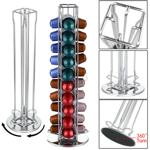 Rotating Nespresso Coffee Capsules Holder