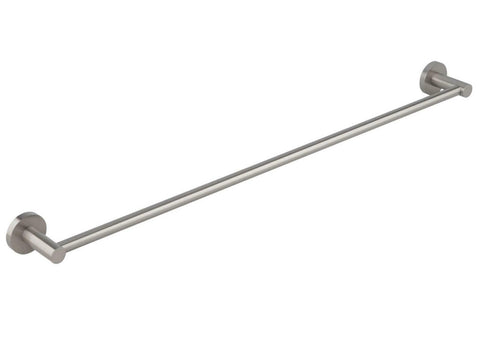 Luxurious Brushed Nickel Stainless Steel 304 Towel Rack Rail - Single Bar 800mm