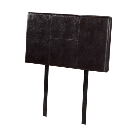 PU Leather Single Bed Headboard Bedhead - Brown